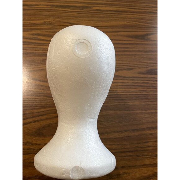 Styrofoam head form white - Picture 2 of 5